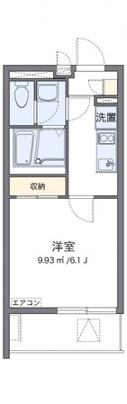 クレイノ栞の物件間取画像